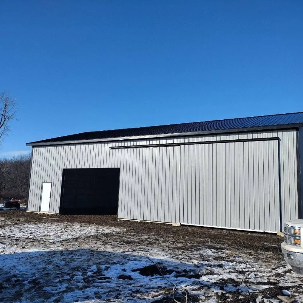 Barn in Winter by M&N Quality Construction