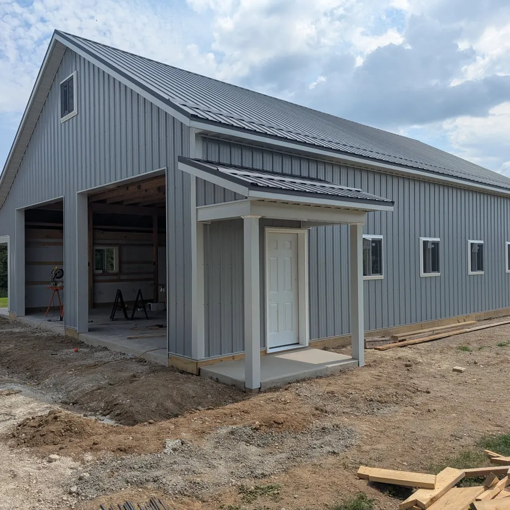 Custom Pole Barn by M&N Quality Construction